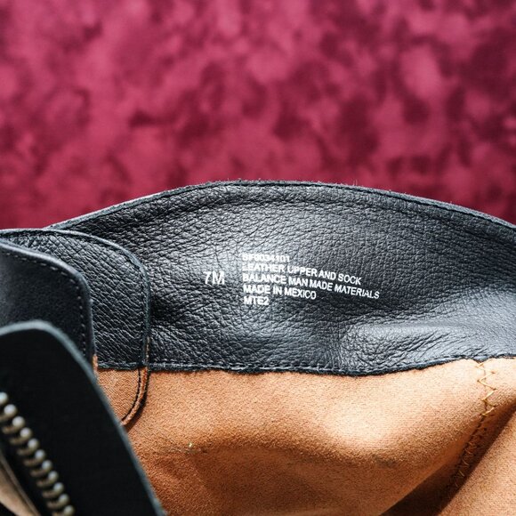 Sofft Women Sharnell Low Black Leather Back Lace-up Mid Calf boots sz 7 - Picture 8 of 8